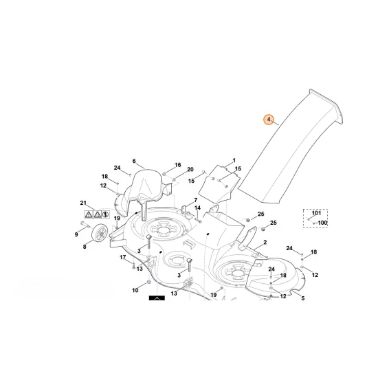 Stihl  Element regulacyjny 6170 760 8910